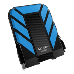 DISCO PORTATIL 1TB/ 2TB 3.1″ RUBBER PRO USB 3.2 WATER/DUST AZUL