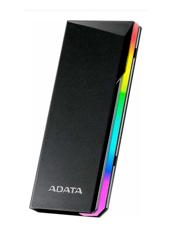 Gabinete Ssd M.2 Nvme Sata Adata Ec700g Rgb Gamer Alta Vel.