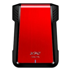 Gabinete Disco Duro 2.5 Adata Ex500 Usb 3.1 Ssd Hdd Rojo