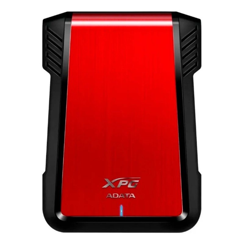 Gabinete Disco Duro 2.5 Adata Ex500 Usb 3.1 Ssd Hdd Rojo