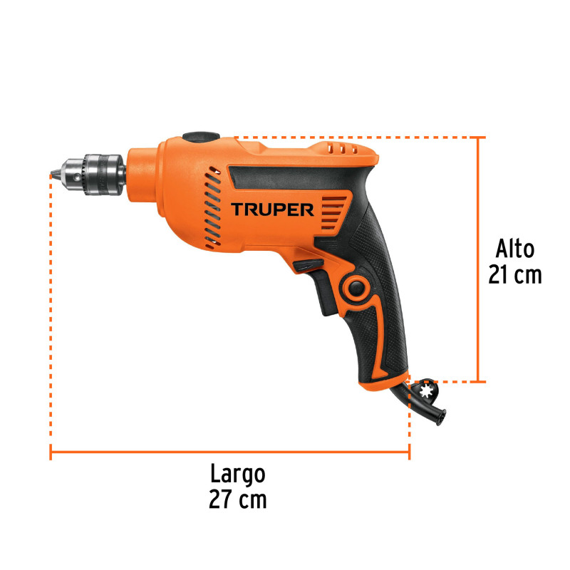 Rotomartillo 3/8", 600W, TRUPER PRO
