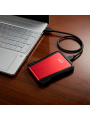 Gabinete Disco Duro 2.5 Adata Ex500 Usb 3.1 Ssd Hdd Rojo