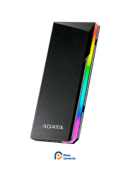 Gabinete Ssd M.2 Nvme Sata Adata Ec700g Rgb Gamer Alta Vel.