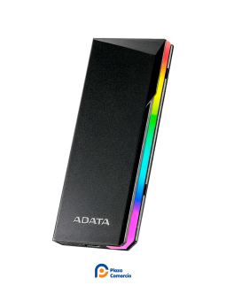 Gabinete Ssd M.2 Nvme Sata Adata Ec700g Rgb Gamer Alta Vel.