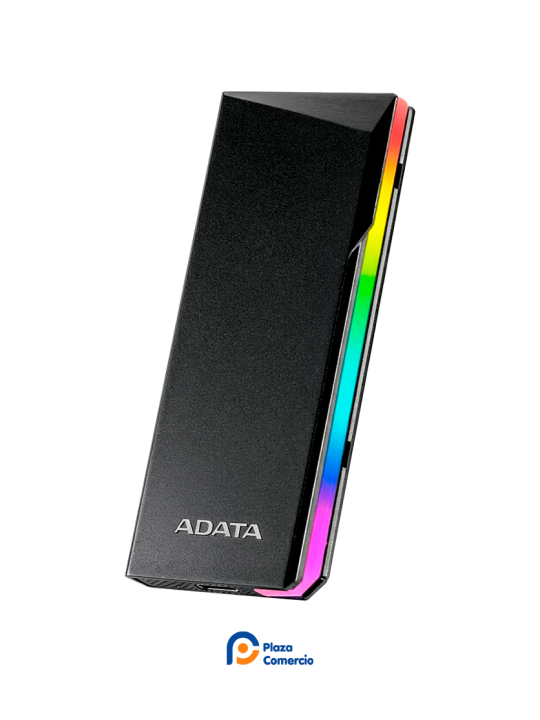 Gabinete Ssd M.2 Nvme Sata Adata Ec700g Rgb Gamer Alta Vel.