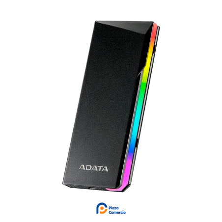 Gabinete Ssd M.2 Nvme Sata Adata Ec700g Rgb Gamer Alta Vel.