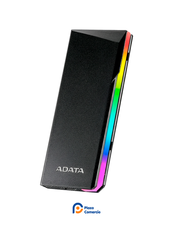 Gabinete Ssd M.2 Nvme Sata Adata Ec700g Rgb Gamer Alta Vel.