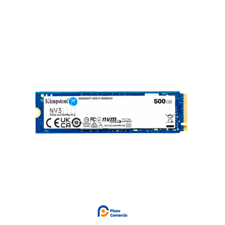 Disco Sólido Ssd Kingston Nv3 500gb M.2 Pcie 4.0 Nvme M.2
