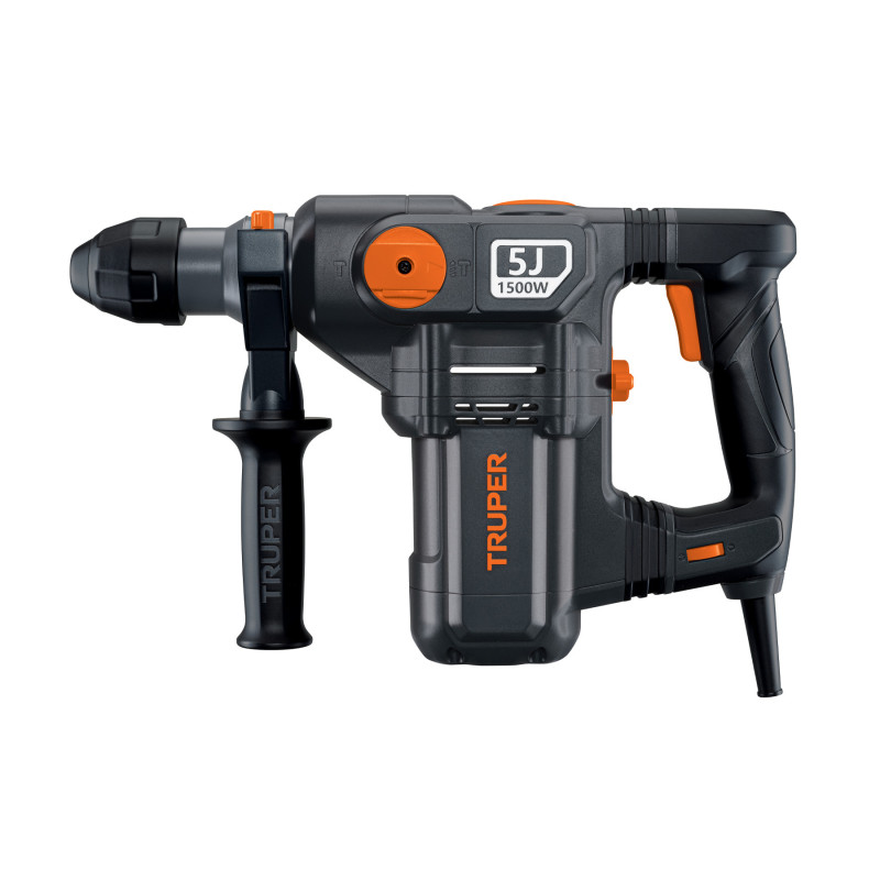 Rotomartillo SDS Plus 5 Joules, 1500W, TRUPER INDUSTRIAL