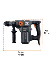 Rotomartillo SDS Plus 5 Joules, 1500W, TRUPER INDUSTRIAL