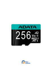 ADATA MICROSD 256GB CLASS10 Premier Pro V30 RETAIL A2 AUSDX256GUI3V30SA2-RA1