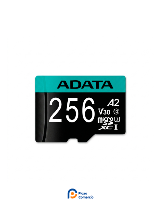 ADATA MICROSD 256GB CLASS10 Premier Pro V30 RETAIL A2 AUSDX256GUI3V30SA2-RA1