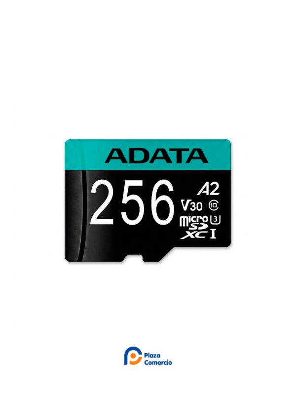 ADATA MICROSD 256GB CLASS10 Premier Pro V30 RETAIL A2 AUSDX256GUI3V30SA2-RA1