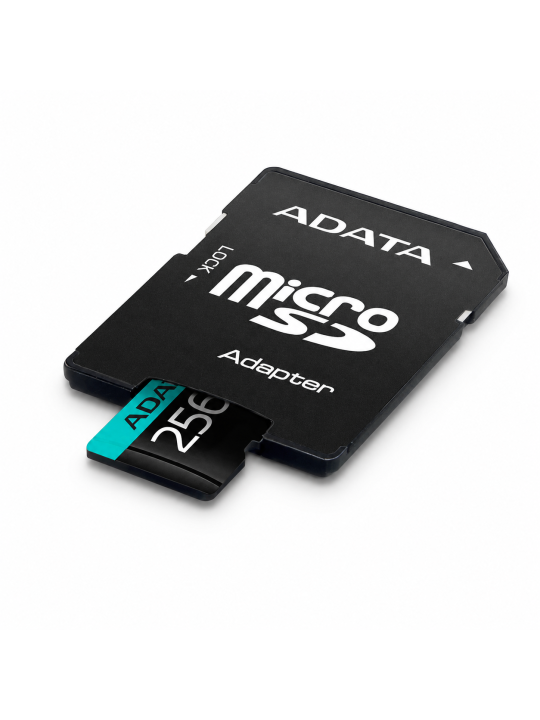 ADATA MICROSD 256GB CLASS10 Premier Pro V30 RETAIL A2 AUSDX256GUI3V30SA2-RA1