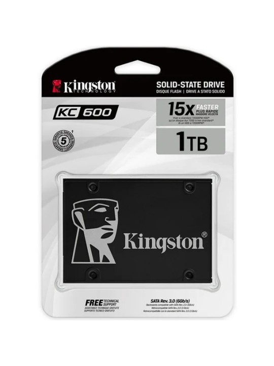 KINGSTON SSD 1TB KC600 SATA III 2.5 SKC600 1024Gb