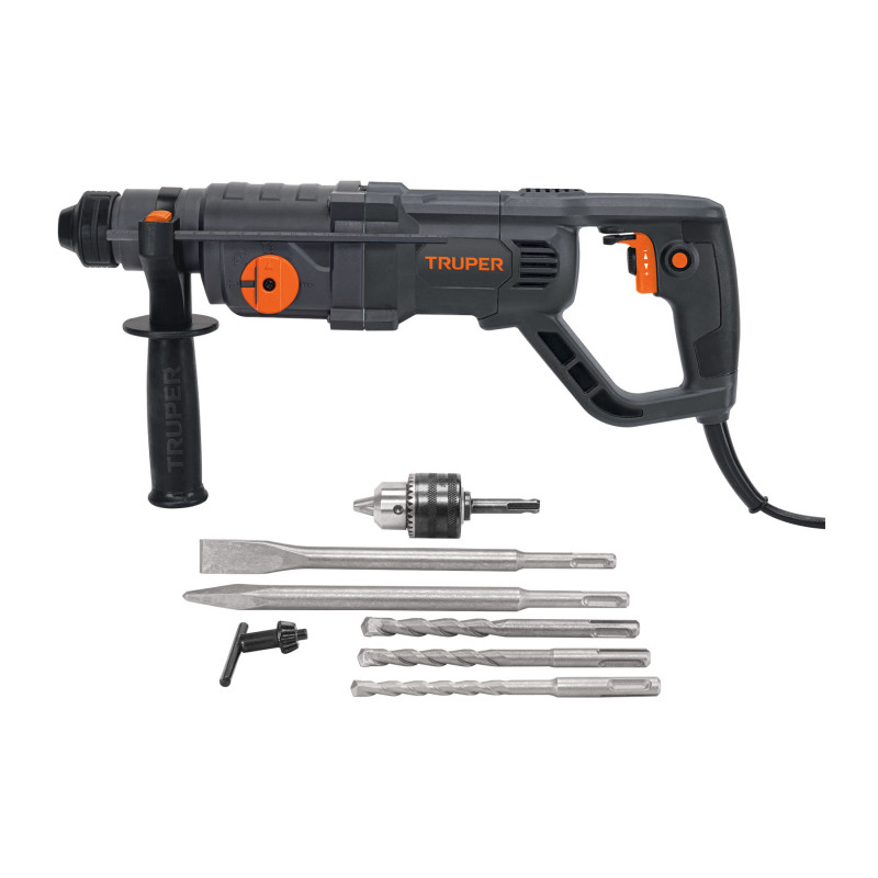 Rotomartillo SDS Plus, mango D, 3.5 Joules, 800W, INDUSTRIAL