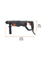 Rotomartillo SDS Plus, mango D, 3.5 Joules, 800W, INDUSTRIAL