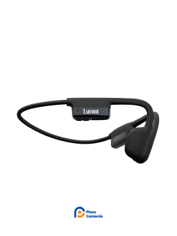 AUDIFONOS LUVAA OPENEAR MOD MOTION NEGRO BONE CONDUCTION BLUETOOTH