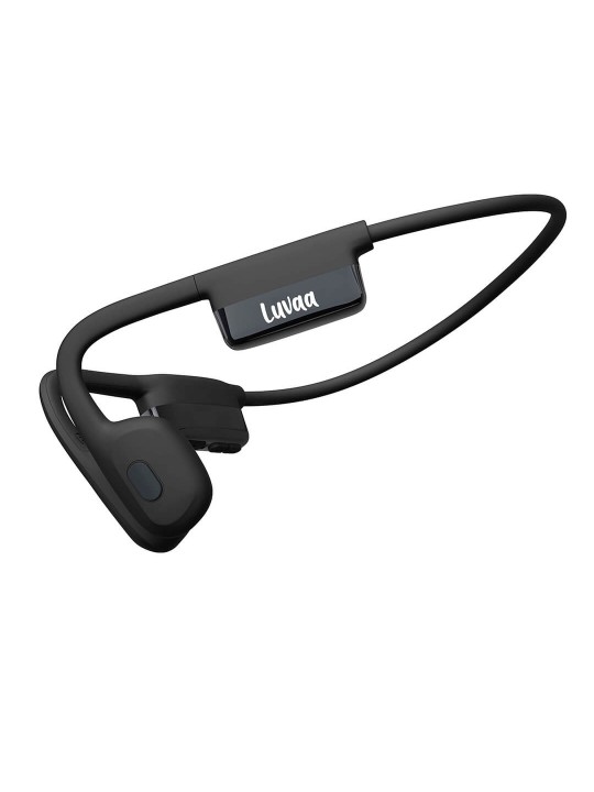 AUDIFONOS LUVAA OPENEAR MOD MOTION NEGRO BONE CONDUCTION BLUETOOTH