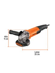 Esmeriladora angular 4-1/2", 1100W, TRUPER PRO