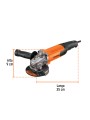 Esmeriladora angular 4-1/2", 1100W, TRUPER PRO