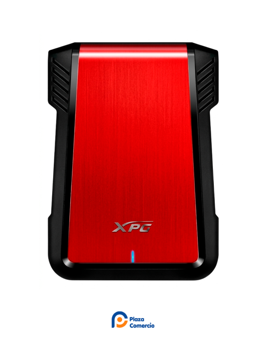 Gabinete Disco Duro 2.5 Adata Ex500 Usb 3.1 Ssd Hdd Rojo