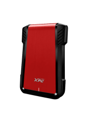 Gabinete Disco Duro 2.5 Adata Ex500 Usb 3.1 Ssd Hdd Rojo