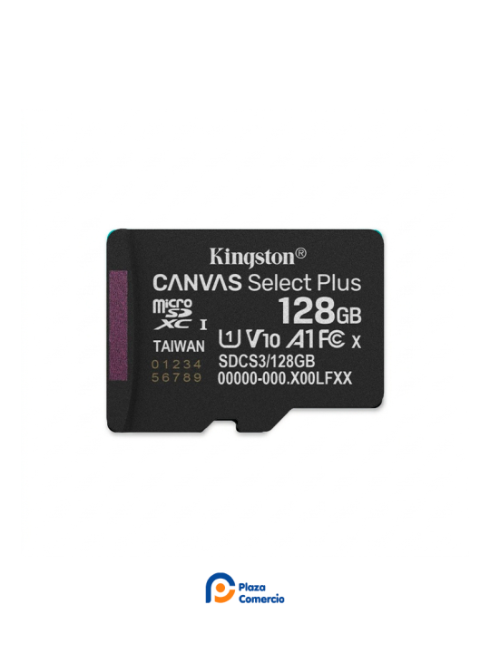 KINGSTON MICRO SD 128GB CL10 PLUS UHS-I  SDCS3/128GB