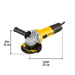 Esmeriladora angular 4-1/2", 550W, PRETUL