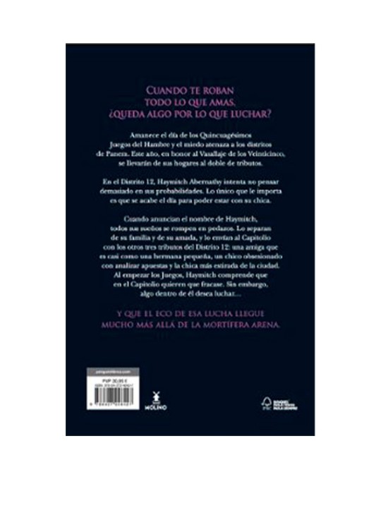 Amanecer en la cosecha - Los Juegos del Hambre - Suzanne Collins | Plaza Comercio