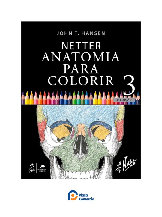 Netter. Cuaderno de anatomía para colorear - 3.ª Ed. | Plaza Comercio