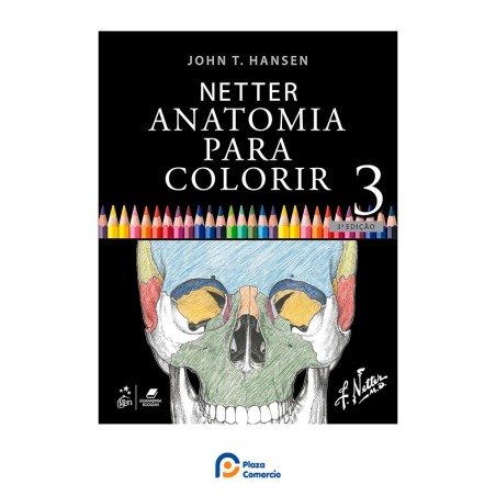 Netter. Cuaderno de anatomía para colorear - 3.ª Ed. | Plaza Comercio