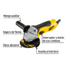 Esmeriladora angular 4-1/2", 700W, PRETUL